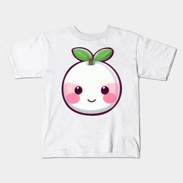 Stylized Cherry Kids T-Shirt by Sheptylevskyi